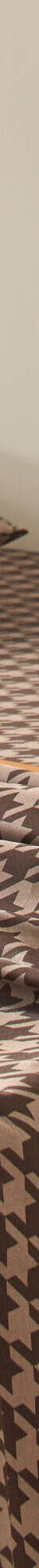 Bedlinnen Pierre in katoen met pied-de-poule print (beige) Bedlinnen Pierre in katoen met pied-de-poule print (beige)